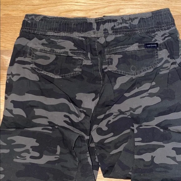 Sanctuary Anthropologie army cargo pants cropped women's 28 army green - Picture 11 of 13